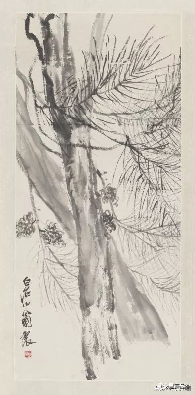 白石老人|赋梅兰竹菊松以新意——齐白石笔下的梅兰竹菊松