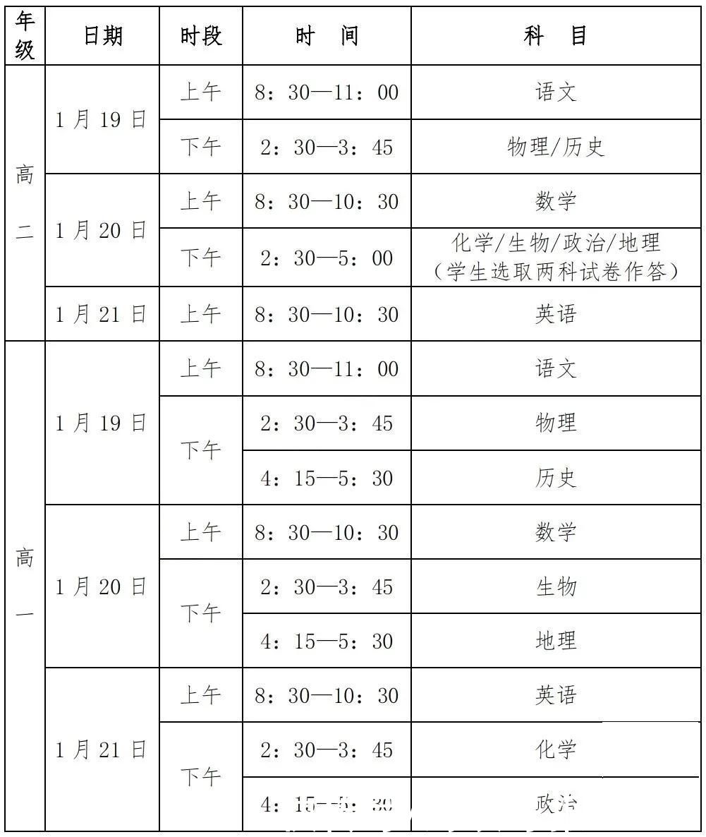 期末考试|厦门市教育局：中小学不得提前放假！期末市质检时间公布