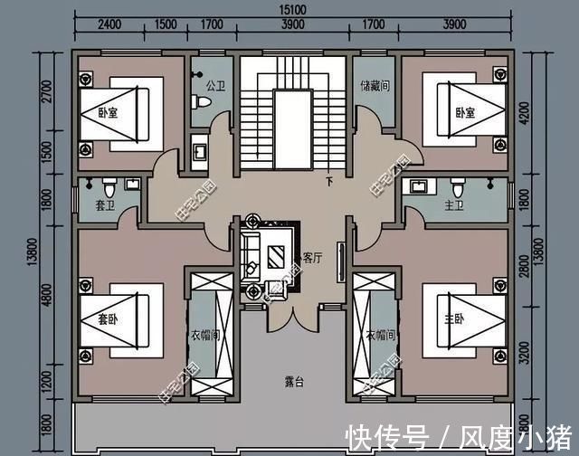 占地面积|农村没有堂屋的房子不是好房子,20套户型分享,总有一套看上眼