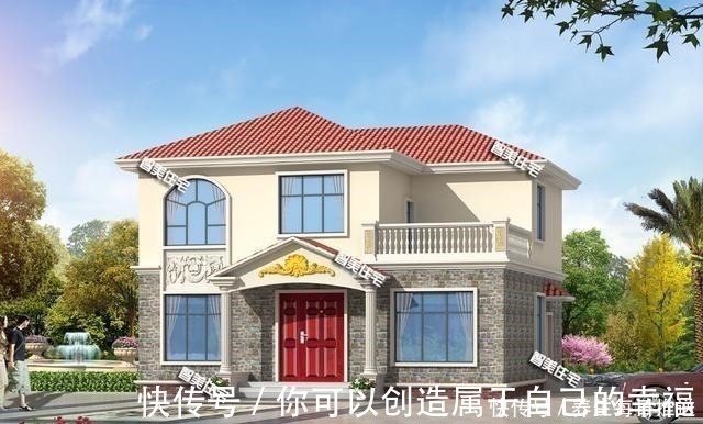 别墅|花最少的钱,建最经济实用的房,这3栋二层别墅一定不能错过!