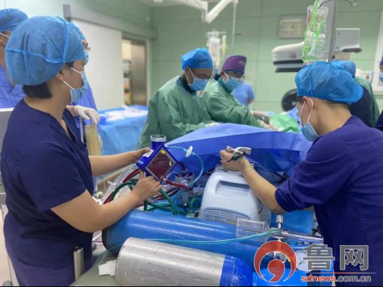 重症监护室|菏泽市首例ECMO、IABP支持下冠脉介入治疗在市立医院完成