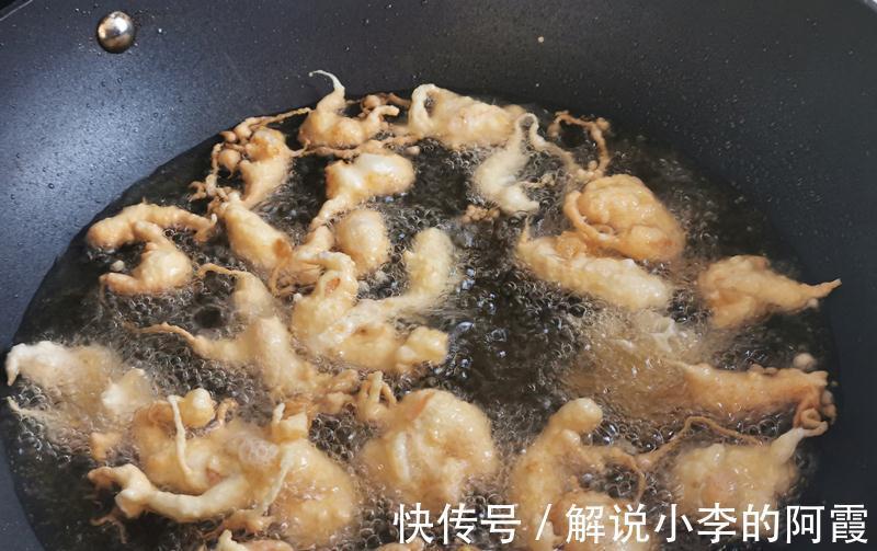 老公炸的小虾外焦里嫩，手艺堪比大厨，家人边吃边赞，一会儿光盘