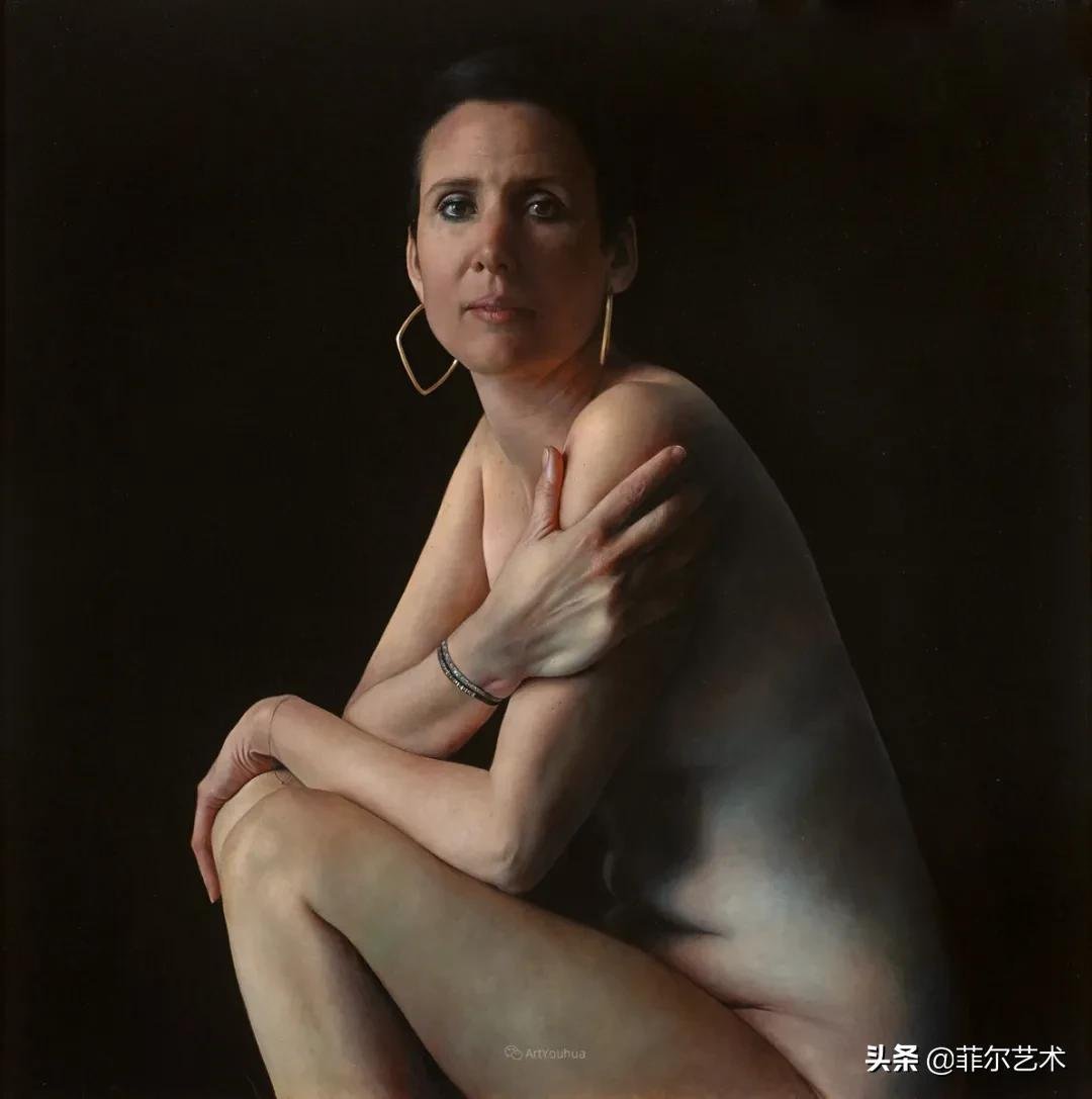 安妮·罗达!法国画家安妮·罗达超高清、超写实人物油画作品欣赏