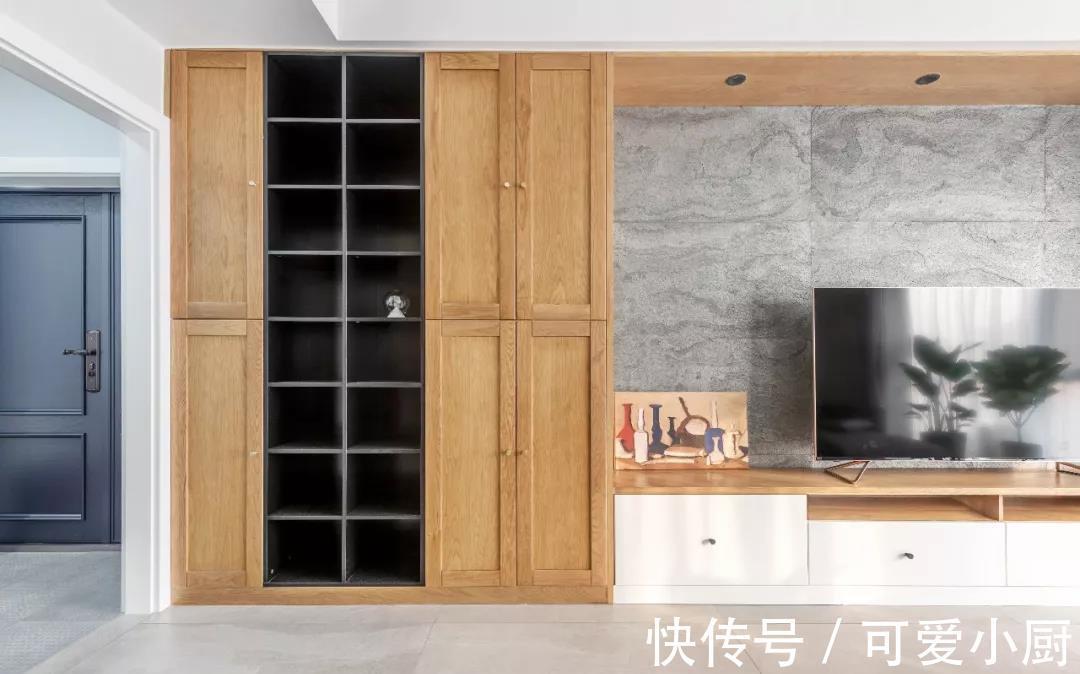 收纳|她家极简原木风,全屋干净清爽,氛围温馨舒适,生活简单纯粹