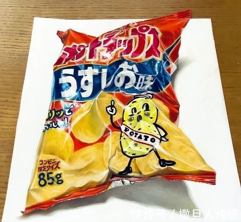 三维动物#纸上有一条鲶鱼,拿起来才发现不对劲,网友:这不是真的?