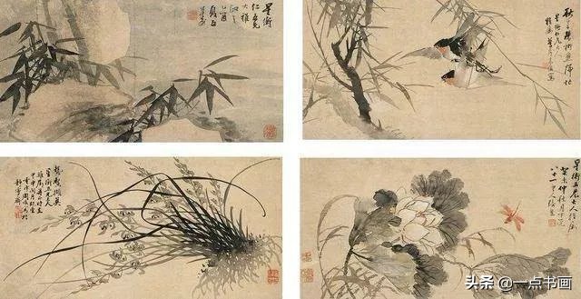 清健!晚清画家 胡公寿:集诸家之妙,山水花卉自成一体