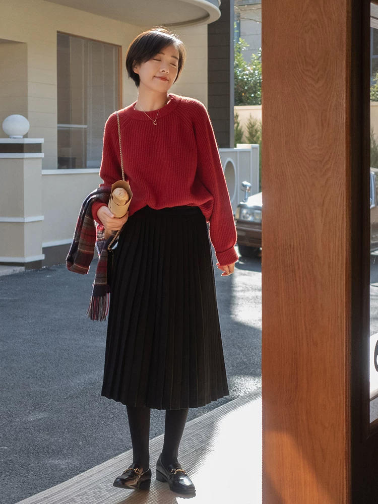 颜色|步入40不要觉得“毛衣”老气,借鉴以下实用款,美出新高度