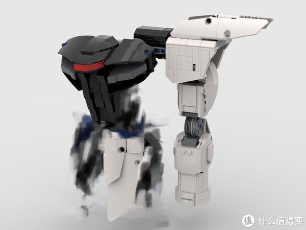 乐高零件|MOC 篇三十七：6000颗乐高零件制作的1/40自由高达 by BlacklyCat