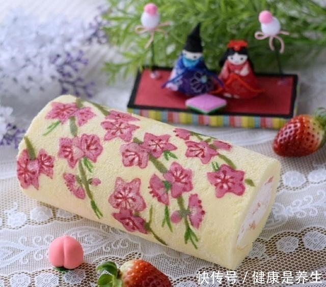 不忍下口的彩绘蛋糕卷,治愈你的小情绪!