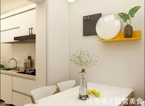 卧室|厨房改成独立餐厅,卧室装个会客区,这套32㎡小户型太惊艳了!