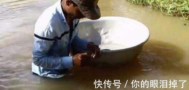 众人|农村男子拿着大盆去钓鱼,收获颇丰,方法让众人惊喜