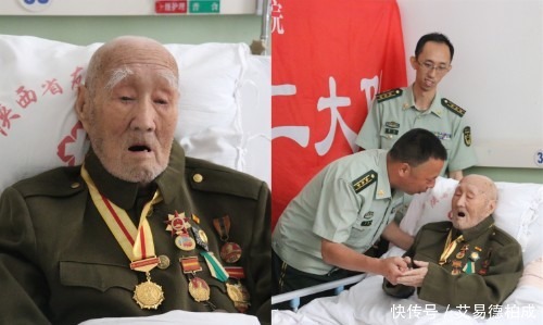 人堆|抗日老兵被日本人捅一刀，在死人堆里躲过一难，如今活到100岁