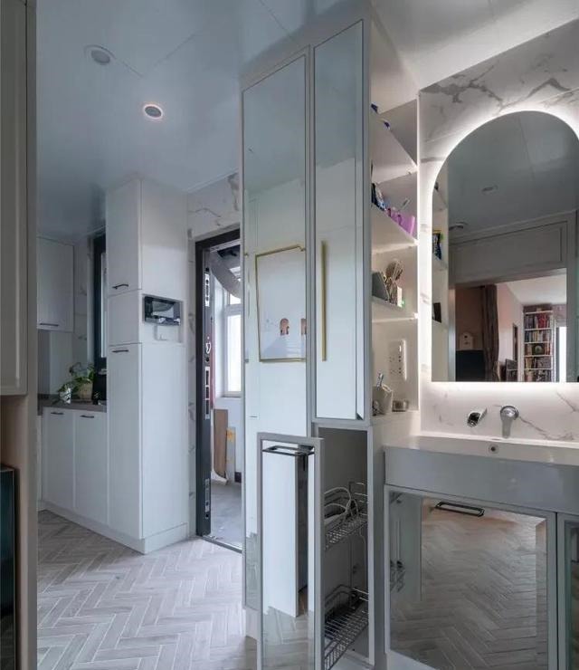 卫生间|为孩子读书买下46㎡小宅,缩小卧室变两室两厅,改造后温馨舒适