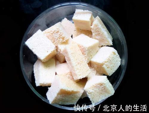 蜂窝|自制冻豆腐时，记住“先煮后冻”，冻豆腐蜂窝大有韧劲，不粘连