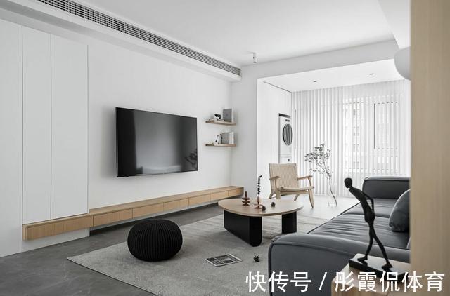 女主|为追求极简,她坚持不安装门窗套,全屋骨子里都透着干净