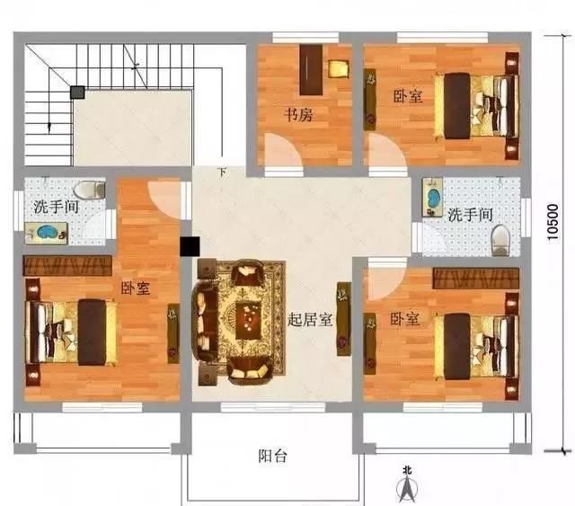 别墅|6间卧室,3个阳台,这栋乡村别墅造价只需23w,喜欢的话先收藏