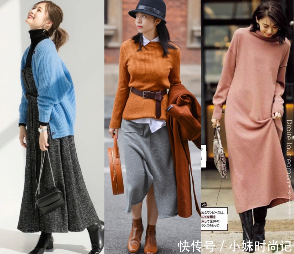 穿衣|穿衣有品味的女人: 很少穿T恤+牛仔裤! 深秋学美女这样穿: 好优雅