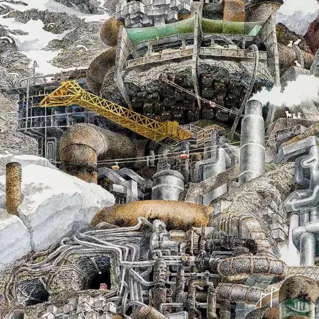 放大镜|一幅画画了3年,细到要用放大镜,他把钢笔画玩到了极致