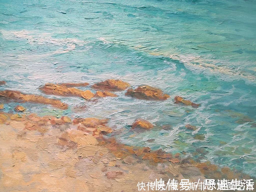 艺术品$美国艺术家米里奇的绝美海滩油画作品欣赏