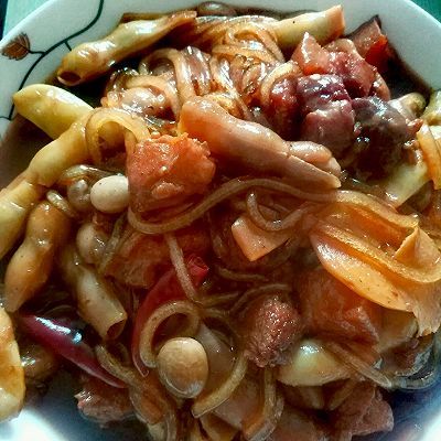 冰糖酱油|红烧肉家炖黄金豆