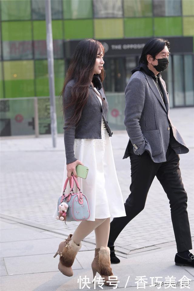 冬天的短靴,要搭配出层次感,才会显得非常高级又时髦