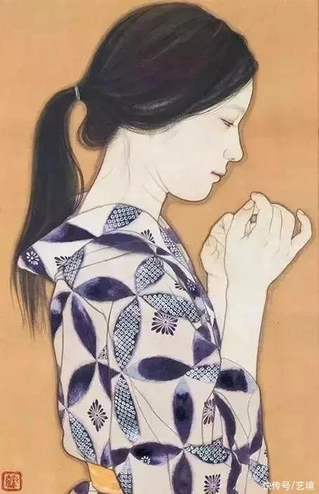 人称日本最美女画家，竟然这样画美女，极具香艳，极致诱惑！ - 国画- 中国文学艺术研究院