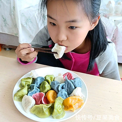 #东古家味美食#韭菜虾仁肉馅水饺