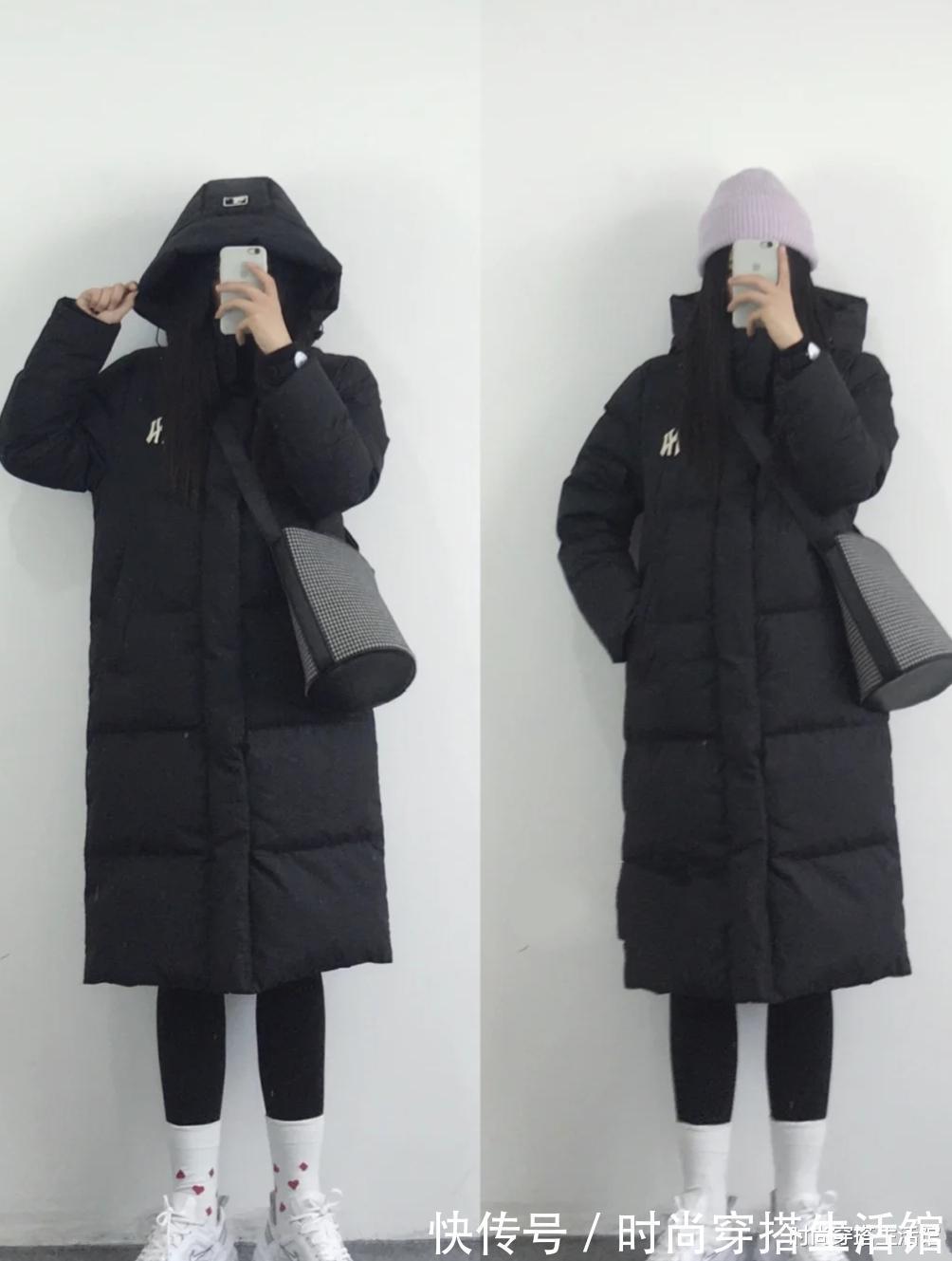 碎花裙|有一种羽绒服,叫“过膝不过踝”,御寒保暖还时尚,很适合普通人