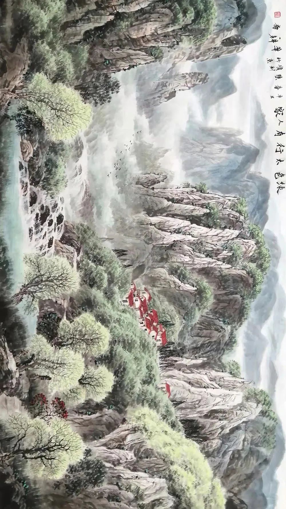 画家!丹青追梦 水墨本色-陈顺利山水画新作展