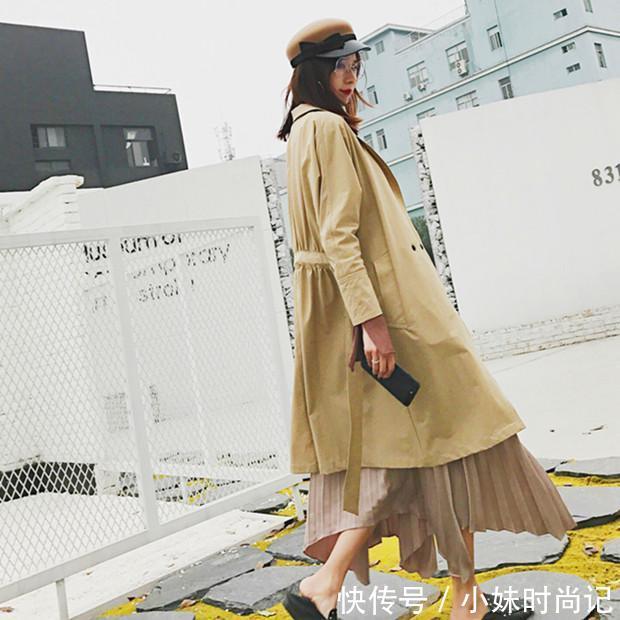 外套|优雅与气质并存的风衣,让你在这个春天气场全开