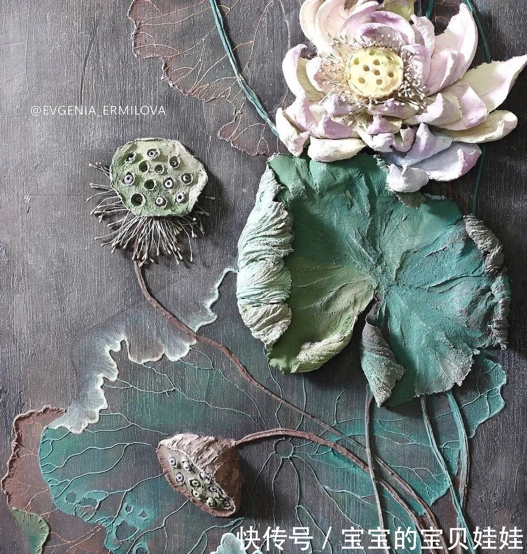 灰绿色调$颜料这种玩儿法，确定家里不是开矿的