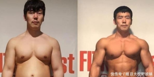 差别|当肌肉男停止训练6个月，小伙晒出前后变化图，网友：差别真明显