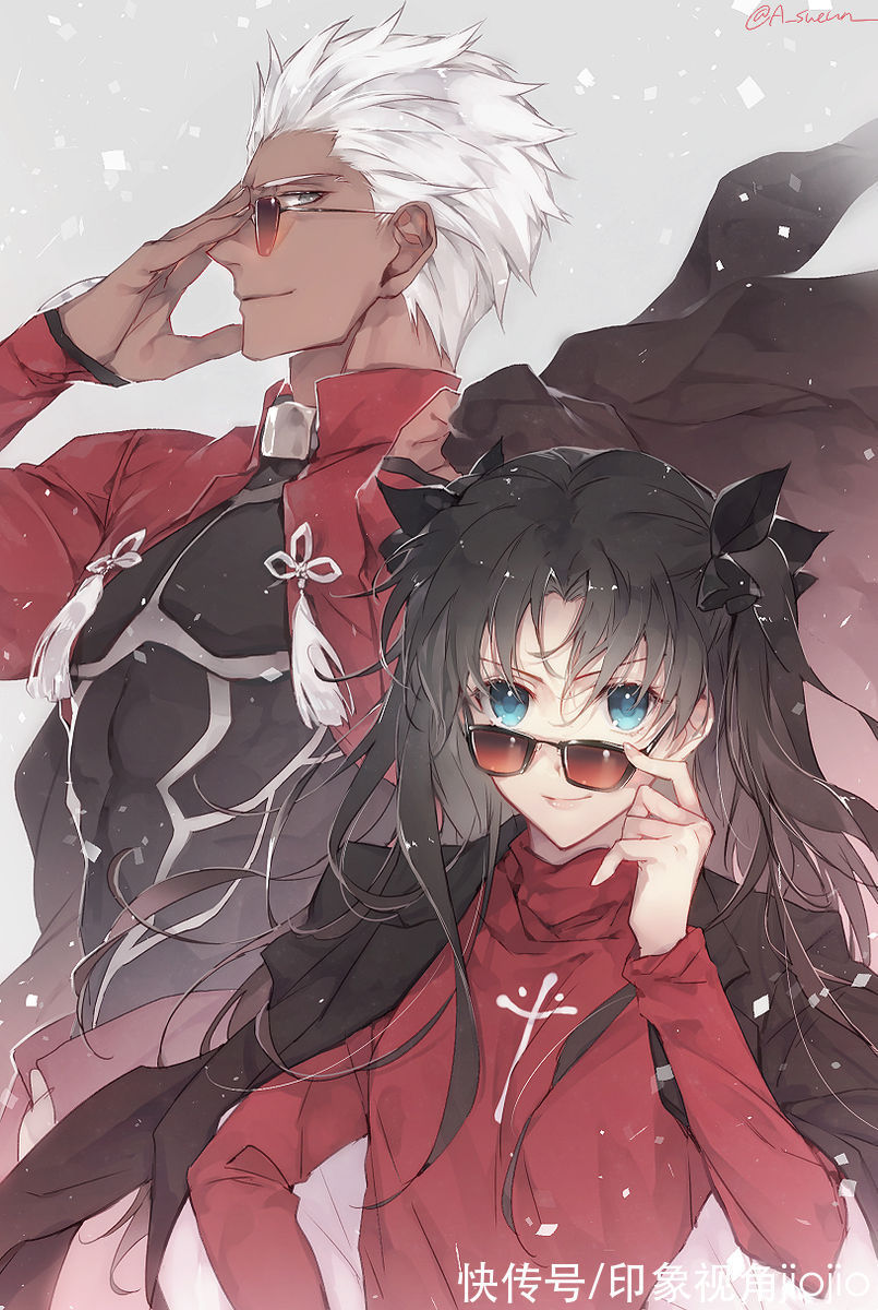 插画作品!风格各异的Fate同人插画,在氛围的渲染上也很到位