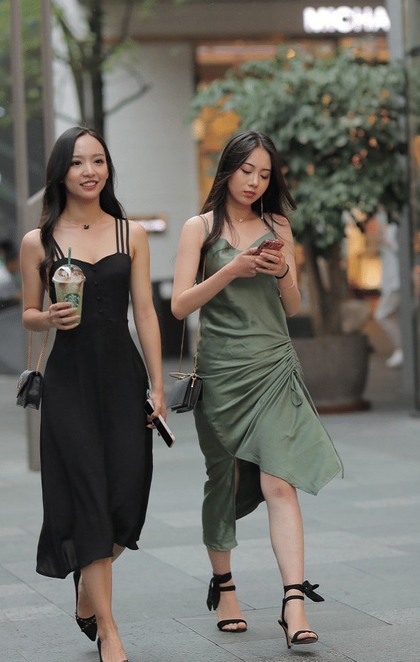 个子|果然,个子矮的女生,还是穿修身裙比较好看!