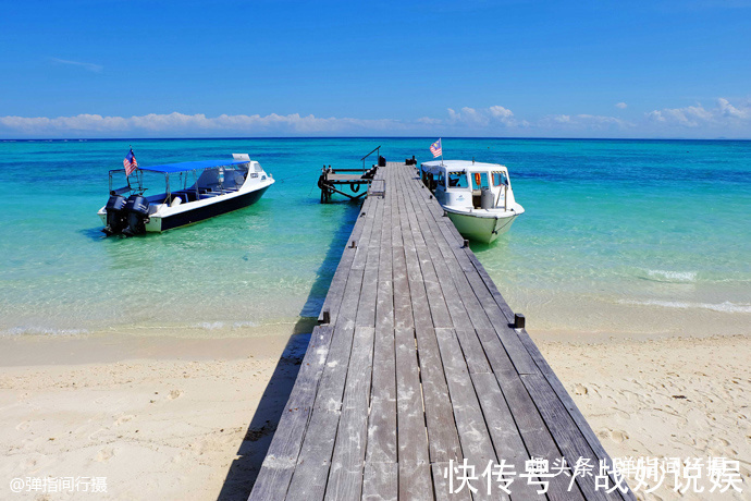 马尔代夫|马来西亚沙巴绝美海岛，海水沙滩堪比马尔代夫，游客却很少