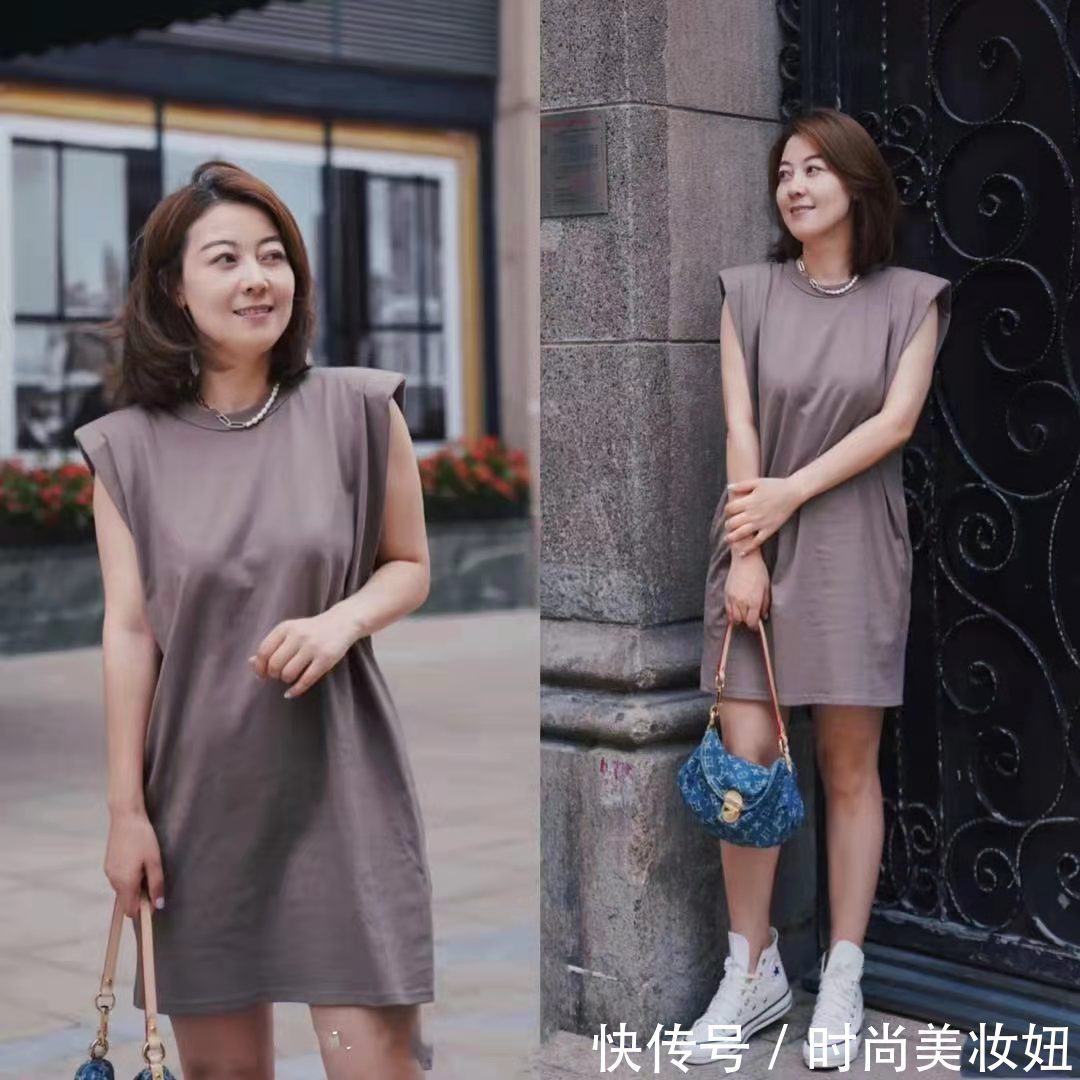 姐姐|气质好并不是只靠颜值,这位40岁姐姐靠穿搭赢得优雅,太美了