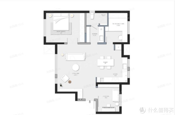 简欧|126㎡阳光房，34w装出100w效果，只花一半预算住别墅！