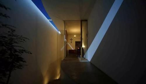 庭院|38㎡小户型,一半面积是庭院,到了晚上才知道这样设计有多高级!