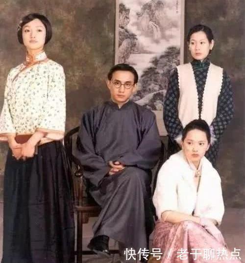 新月派|徐志摩罕见老照片,一生中的三个女人各有特色,令人惊艳