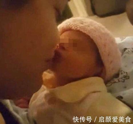 男婴|正在熟睡的男婴被宝妈亲了一下，宝宝的反应让人暖心