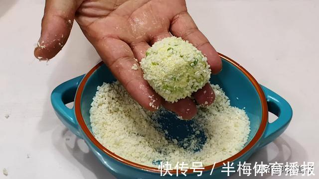 外酥|炸素丸子，记住“3用2不用2窍门”，外酥里嫩，咬一口满嘴香