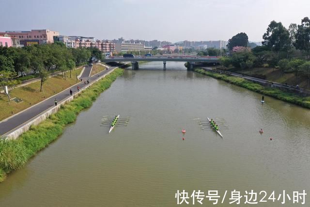 赛艇|茅洲水暖，艇进光明!深潜体育落户深圳光明，首届城市赛艇挑战赛泛波茅洲河