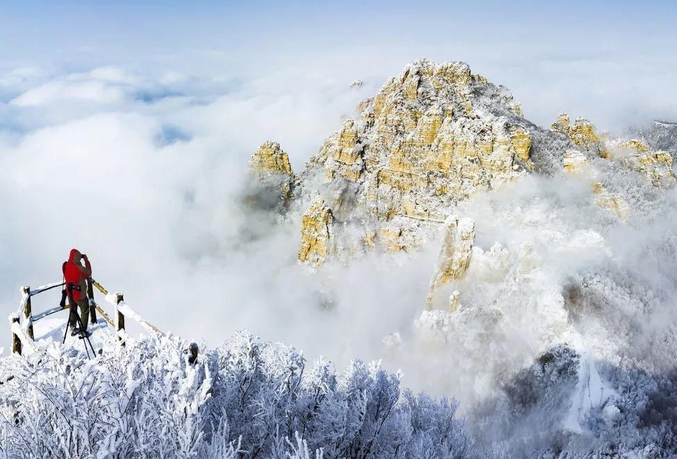 这个冬天白石山现绝世美景|玩转保定 | 冬天