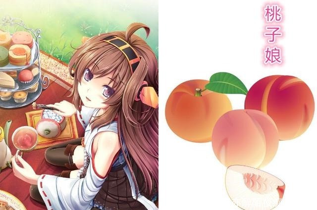 桃子|当水果“拟人”小萌娘后,草莓娘超可爱,桃子娘是腹黑小姐姐