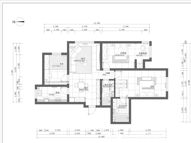 静气|国投肖邦 130㎡ 新中式!