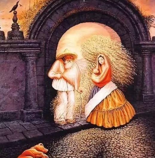 老年痴呆|超准老年痴呆测试树上有一个女人的背影,你能30秒内就找到吗