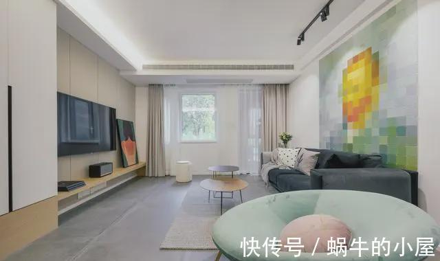餐厅|还是第一次见,用纯色来划分新房区域,这也太好看了吧,长见识了