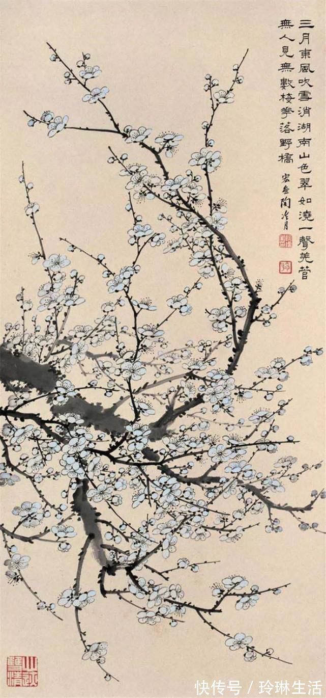 冷月&冷月如霜，清凉娴静——画家陶冷月山水及花鸟国画欣赏