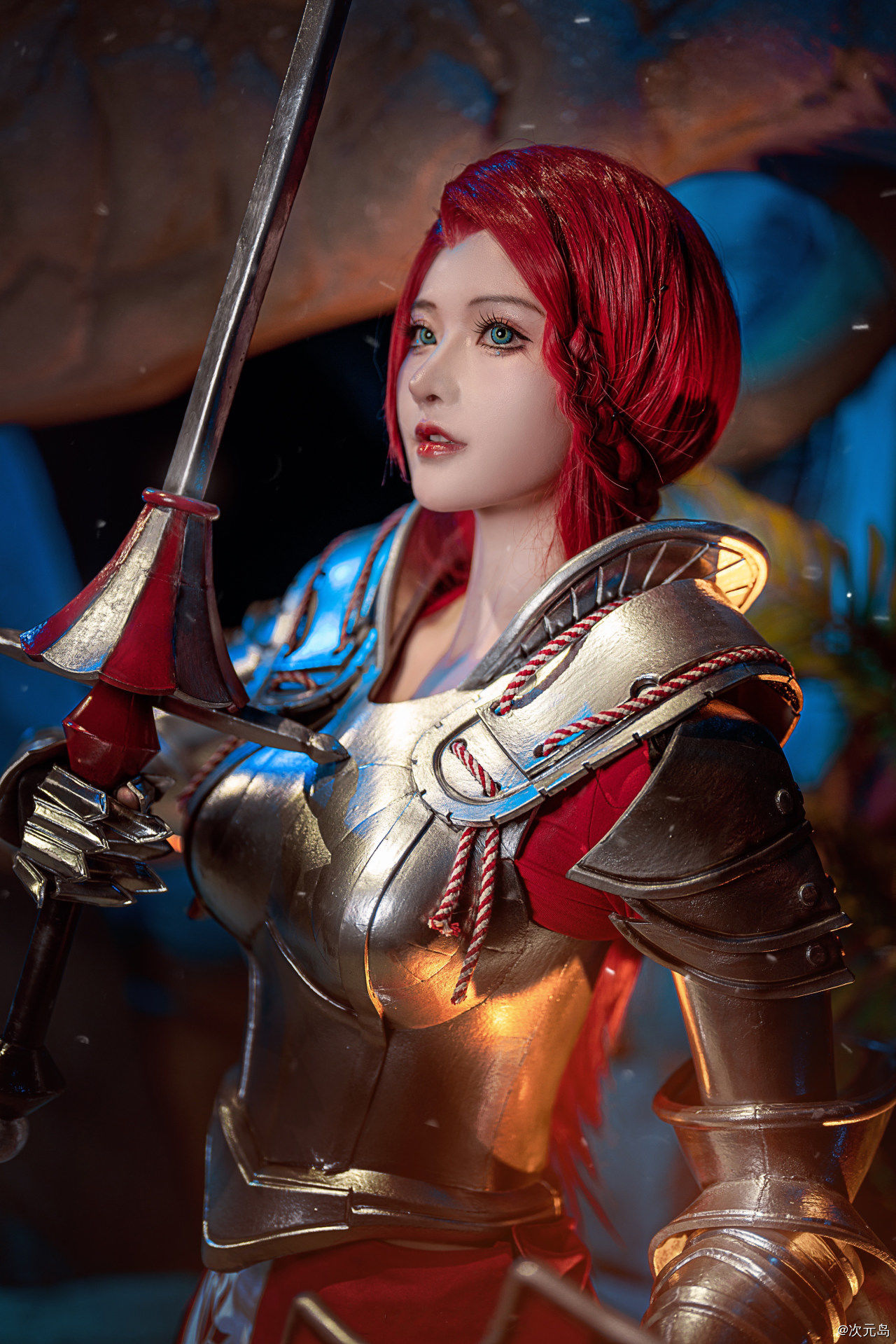 黑色沙漠手游|《黑色沙漠手游》女武神cosplay