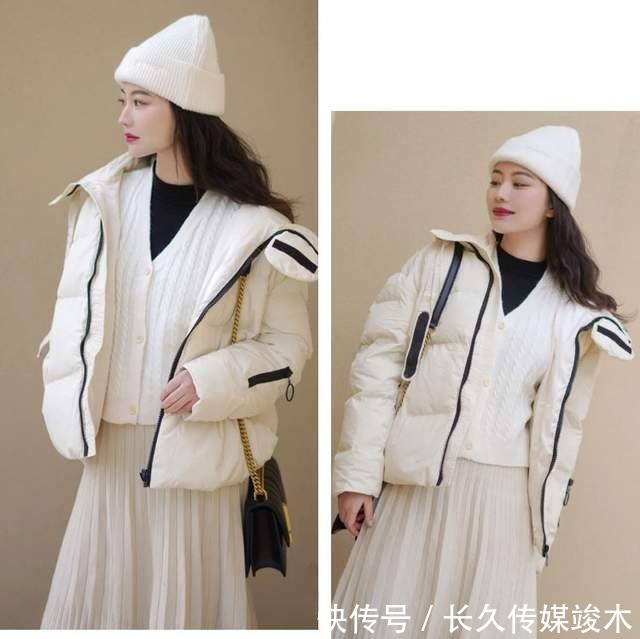 穿羽绒服时,记住正确的“内搭精髓”,时髦不易出错